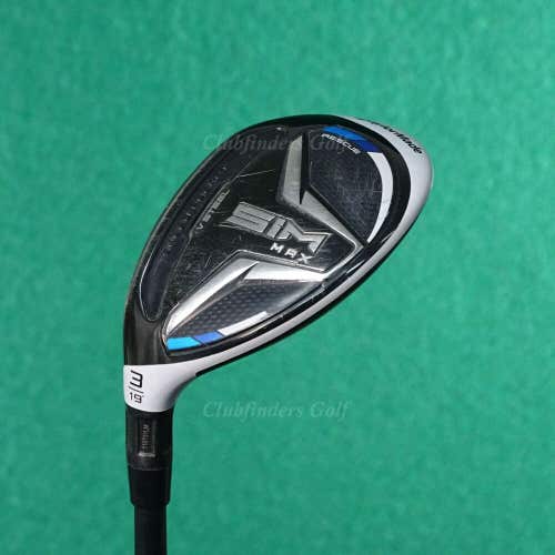 LH TaylorMade SIM Max Rescue 19° 3 Hybrid Project X Cypher Forty 5.0 Seniors