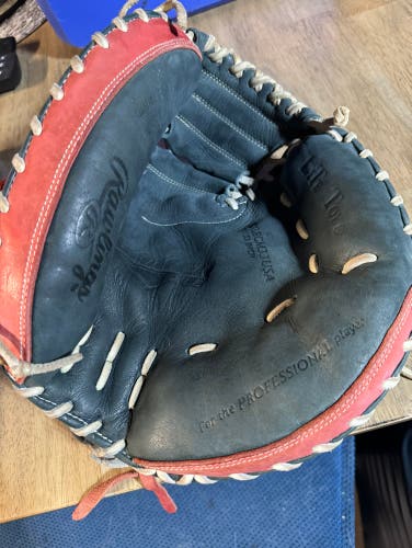 Used  Right Hand Throw 33.5" Team usa  Catcher's Glove
