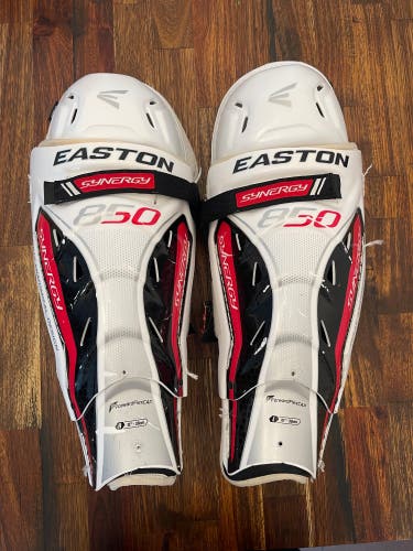 Easton Synergy 850 Shin Guards -15”