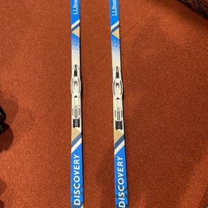 Like New Rossignol Discovery L.L Bean Cross Country Skis With Bindings (Size 175CM)