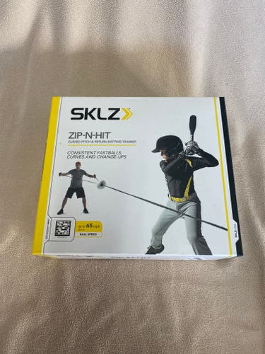 New SKLZ Zip-N-Hit baseball trainer