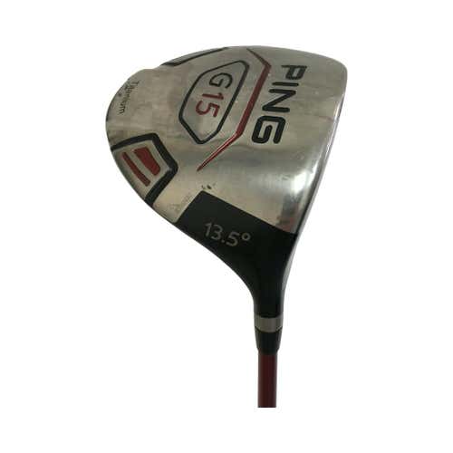 Used Ping G15 13.5 Degree Senior Flex Graphite Shaft Drivers