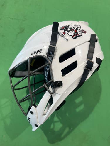 White Used Youth Cascade CS-R Youth Helmet