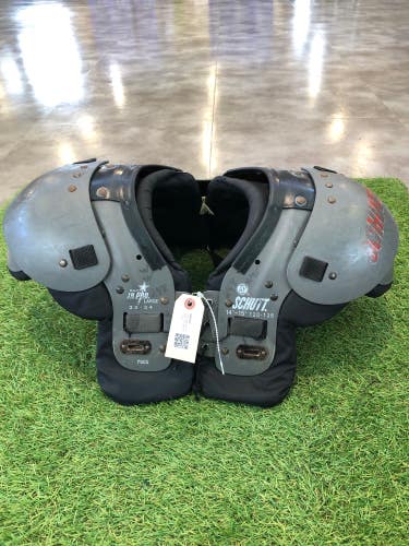 Used Large Youth Schutt Jr Pro Shoulder Pads