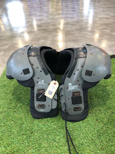 Used Large Youth Schutt Jr Pro Shoulder Pads