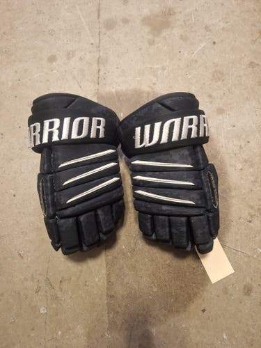 Black Used Junior Warrior Alpha QX Gloves 11"