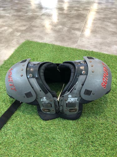 Used Small Youth Schutt Jr Pro Shoulder Pads