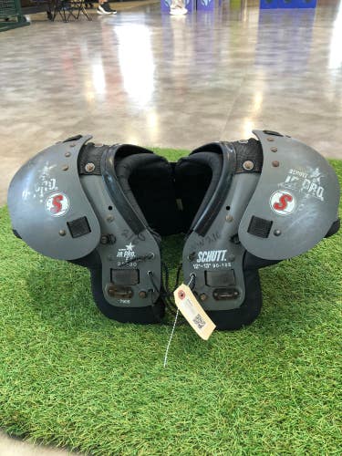 Used Small Youth Schutt Jr Pro Shoulder Pads