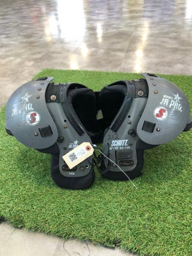 Used Small Youth Schutt Jr Pro Shoulder Pads