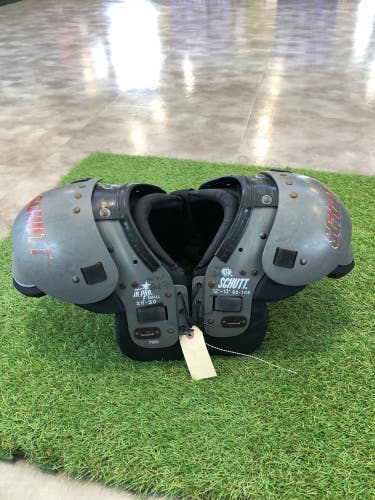 Used Small Youth Schutt Jr Pro Shoulder Pads