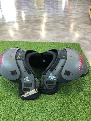 Used Small Youth Schutt Jr Pro Shoulder Pads