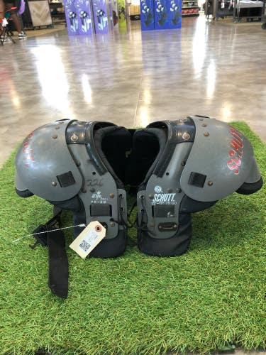 Used XS Youth Schutt Jr Pro Shoulder Pads