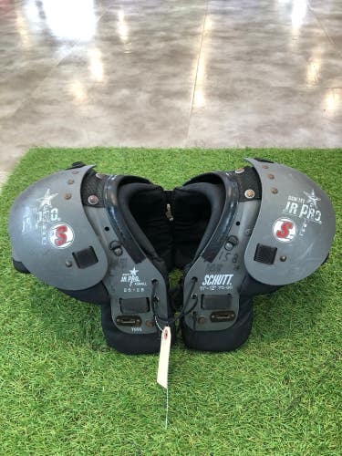 Used XS Youth Schutt Jr Pro Shoulder Pads