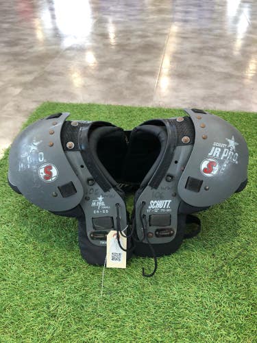 Used XS Youth Schutt Jr Pro Shoulder Pads