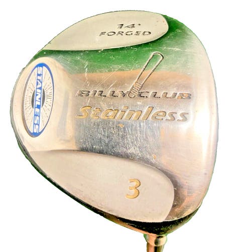 Billy Club 3 Wood Knight Golf 14* RH Men's Aldila Regular Graphite 43.5 Inches