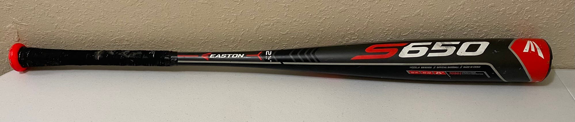 Easton S650  2-5/8” Baseball Bat Model BB18S650 33" X 30oz Speed Brigade -3