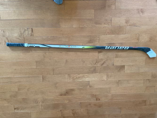 Used Bauer Left Hand Vapor Hyperlite 2 Hockey Stick