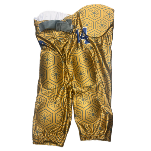 Used XL Gold Youth Game Pants