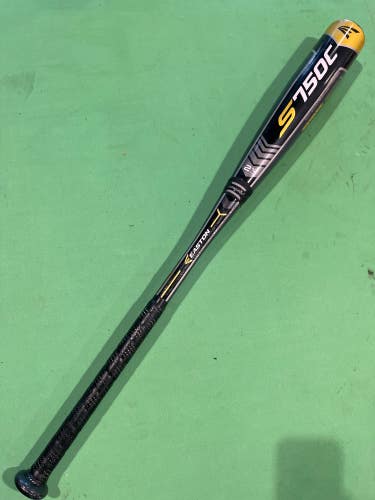 Used 2018 Easton S750C Bat USABat Certified (-10) Alloy 21 oz 31"