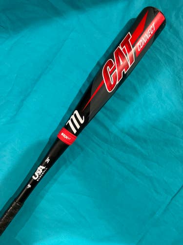 Used Kid Pitch (9YO-13YO) Marucci CAT Connect Bat USABat Certified (-11) Alloy 20 oz 31"