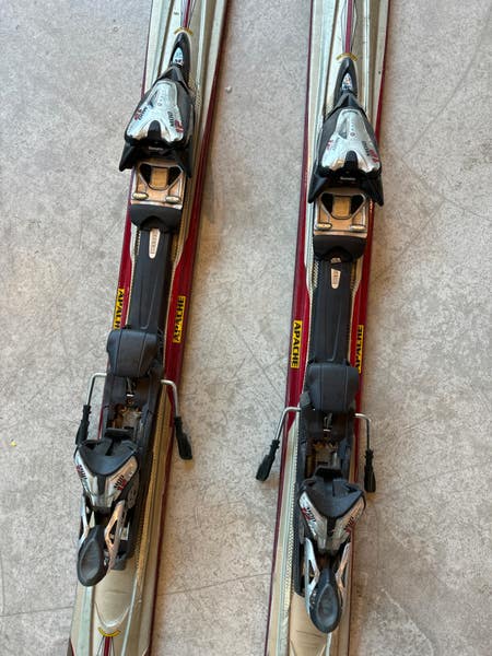 k2 apache radius x skis Used K2 Apache Radius X 170 cm All Mountain Skis With Bindings Max Din 10 |  SidelineSwap