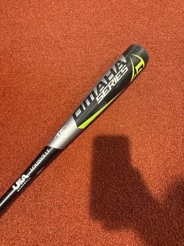 Used Kid Pitch (9YO-13YO) 2018 Louisville Slugger Omaha 518 USABat Certified (-10) Alloy 19 oz 29”