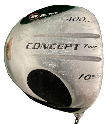 RAM Concept Tour Driver 400cc 10* RH Men's Regular Graphite 44" New Midsize Grip