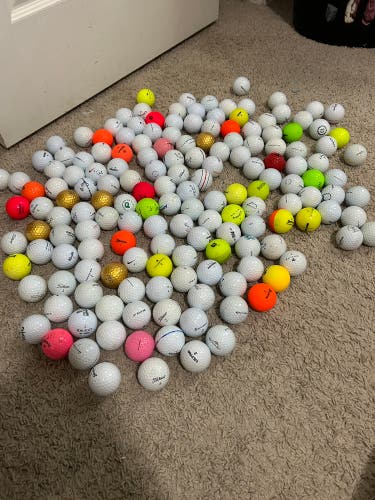 Used Golf Balls