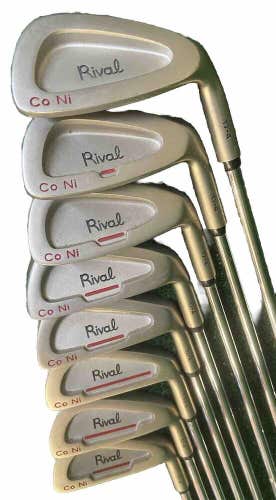 Rival Golf Co Ni Iron Set 3-PW Precision Regular Steel (5i/38") Good Grips RH