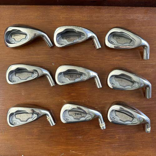 Acer Step Cavity XP HT Iron Golf Club Head Set 3-PW SW 9 Piece Right Handed