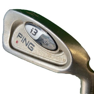 Ping i3 Plus 4 Iron Red Dot RH Men's Plus 1 Inch Stiff Steel 39.5" Nice Grip