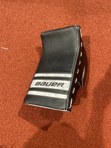 Black Used Junior Bauer GSX Goalie Blocker Regular