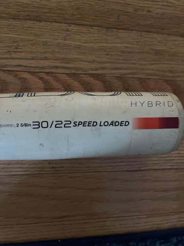 Used 2024 Warstic USABat Certified Hybrid 22 oz 30" Bonesaber Hybrid Bat