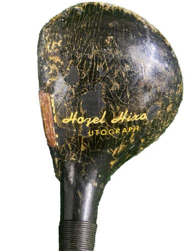 Hazel Hixa Model No. 77 Driver 1-Wood RH Ladies Steel 41" Playable Vintage Grip