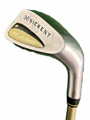 Nickent Musketeer 9 Iron RH Men's Hi-Kick Regular Graphite 36.5" New Velvet Grip