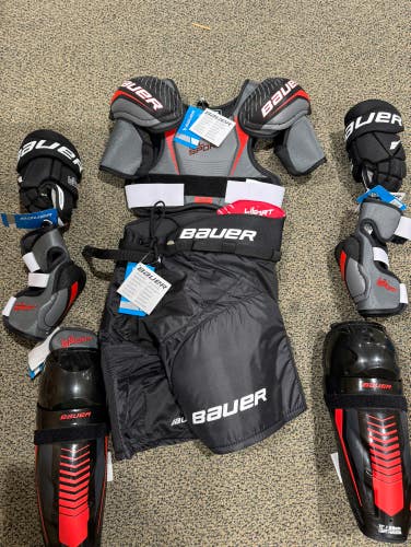 New Small Junior Bauer Lil Sport Shoulder Pads