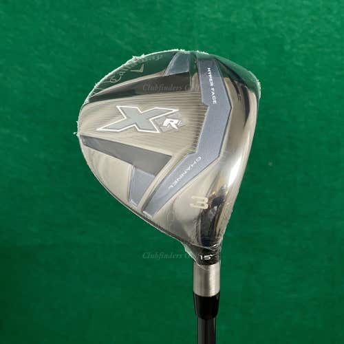 NEW Callaway XR 15° Fairway Wood 3 Callaway XR 60 Graphite Stiff W/ HC