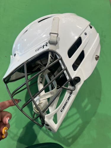 White Used Youth Cascade CPV-R Helmet