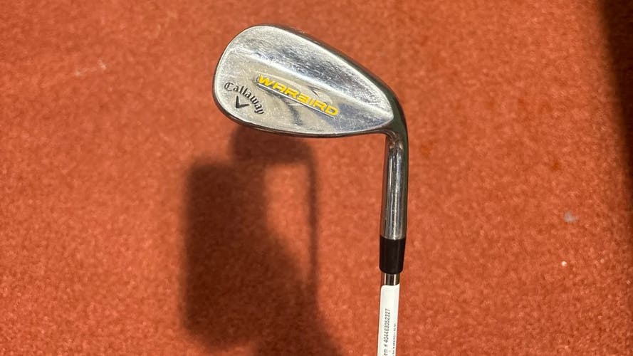 Used Men's Callaway Warbird Wedge Right Handed Uniflex 52 Degree Steel Shaft