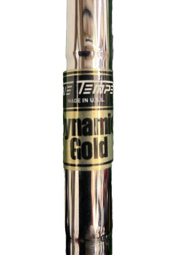 TrueTemper Dynamic Gold S400 Extra Stiff 36" Steel Shaft Only .370 Diameter Nice