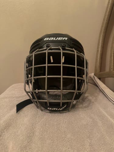 Used Bauer IMS 5.0 Helmet w/ Cage (Size: Small)