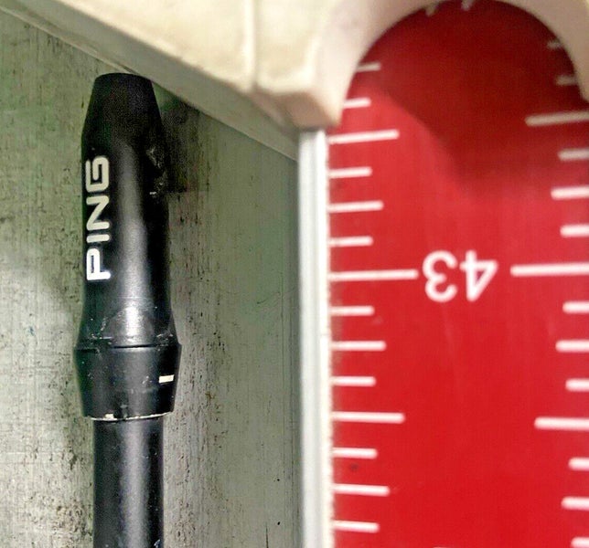 Ping TFC 189 Regular Flex Graphite Driver Shaft 43.5" G25 Adapter Excellent Grip