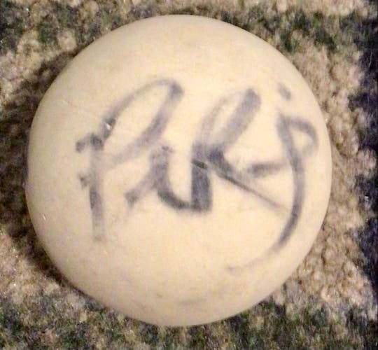 Paul Rabil Scotty Rodgers signed autographed lacrosse ball