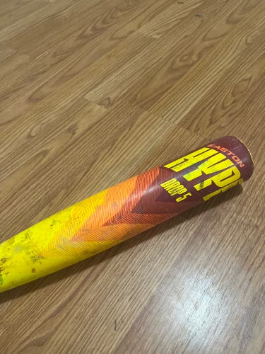 Used 2023 Easton USSSA Certified (-5) 27 oz 32" Hype Fire Bat