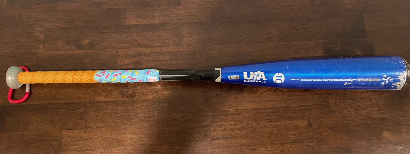 Used 2023 DeMarini The Goods USABat Certified Bat (-10) Alloy 30"