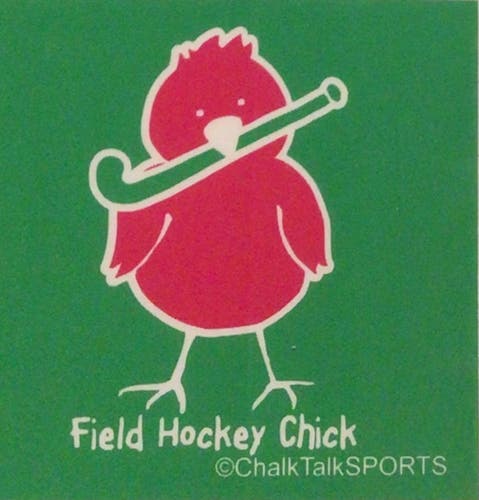 Sportcals field hockey tough waterproof durable decals stickers