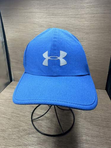 Under Armour Blue Nylon Running Hat Cap