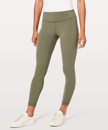 Lululemon Align Pant II 25" Sage Green Yoga Women's Size: 10 Gym Run Nulu