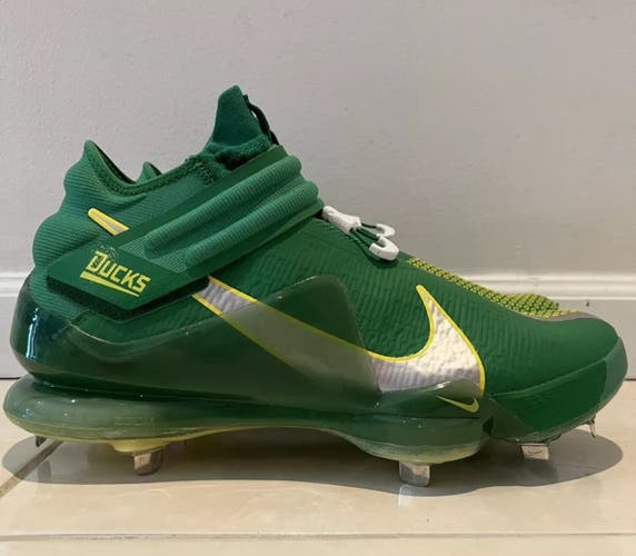 Nike Force Zoom Trout 7 Oregon Ducks PE Baseball Cleats Men Size 9.5 DH0120-300 Jordan