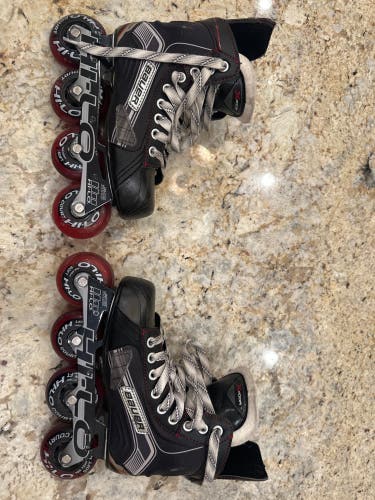 Hockey roller skates